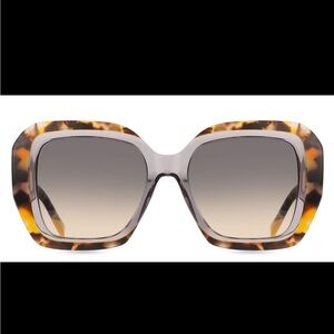 Missoni Square Sunglasses w/ Chain - Tortoise - BNIB
